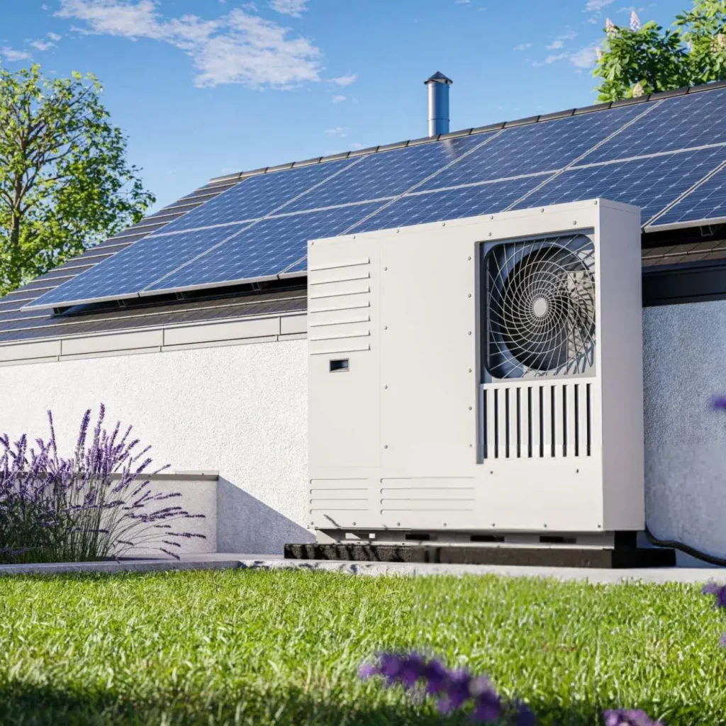 Air Source Heat Pump + Free Solar Panel Package